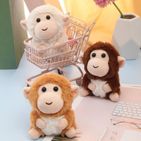 Mini Peluches en Gros : Porte-clés Singe Kawaii, Peluches Anime, Jouets en Peluche Singe, Porte-clés Animaux en Peluche
