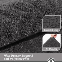 Tapis d'entrée anti-dérapants et lavables Dirt Trapper pour intérieur, super absorbants, tapis de bienvenue pour porte d'entrée