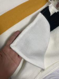 Crazy Stripe High Quality Lamb Wool Heavy <strong>Kingsize</strong> Throw <strong>Blanket</strong> - Product Image 5