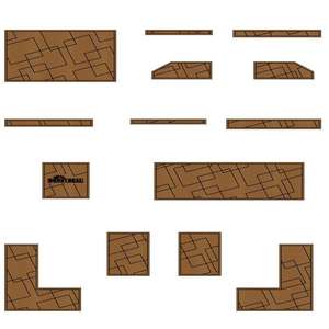 1988 Regal Commodore 360 Decking Marine <b>EVA</b> Teak Flooring Hot Seller on EBay - Product Image 4