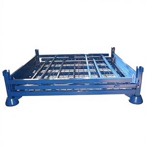 Estante Apilable Desmontable de Acero Galvanizado para Uso Industrial, Alta Resistencia, Resistente a la Corrosión, para Transporte y Almacenamiento - Product Image 1
