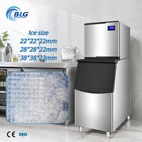 Machine à glaçons en cubes pour entreprises, machine à glaçons, machine à fabriquer des blocs de glace, machine à faire de la glace BLG