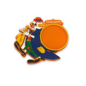 Imanes de Goma Personalizados para Refrigerador, con Diseño de Logotipo Personalizable, Forma de Botón Circular, Magnéticos, de PVC Suave - Product Image 1