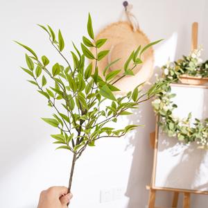 Flores Artificiales Green-Trace de Ramas Cortas de <span class=keywords><strong>Nandina</strong></span> para Decoración del Hogar, Ramos de Boda, Rosas y Flores de Pared - Venta Transfronteriza - Product Image 2