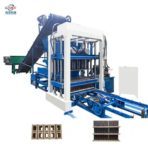 Fully Automatic Hydraulic Concrete Block Making Machine QT4-30