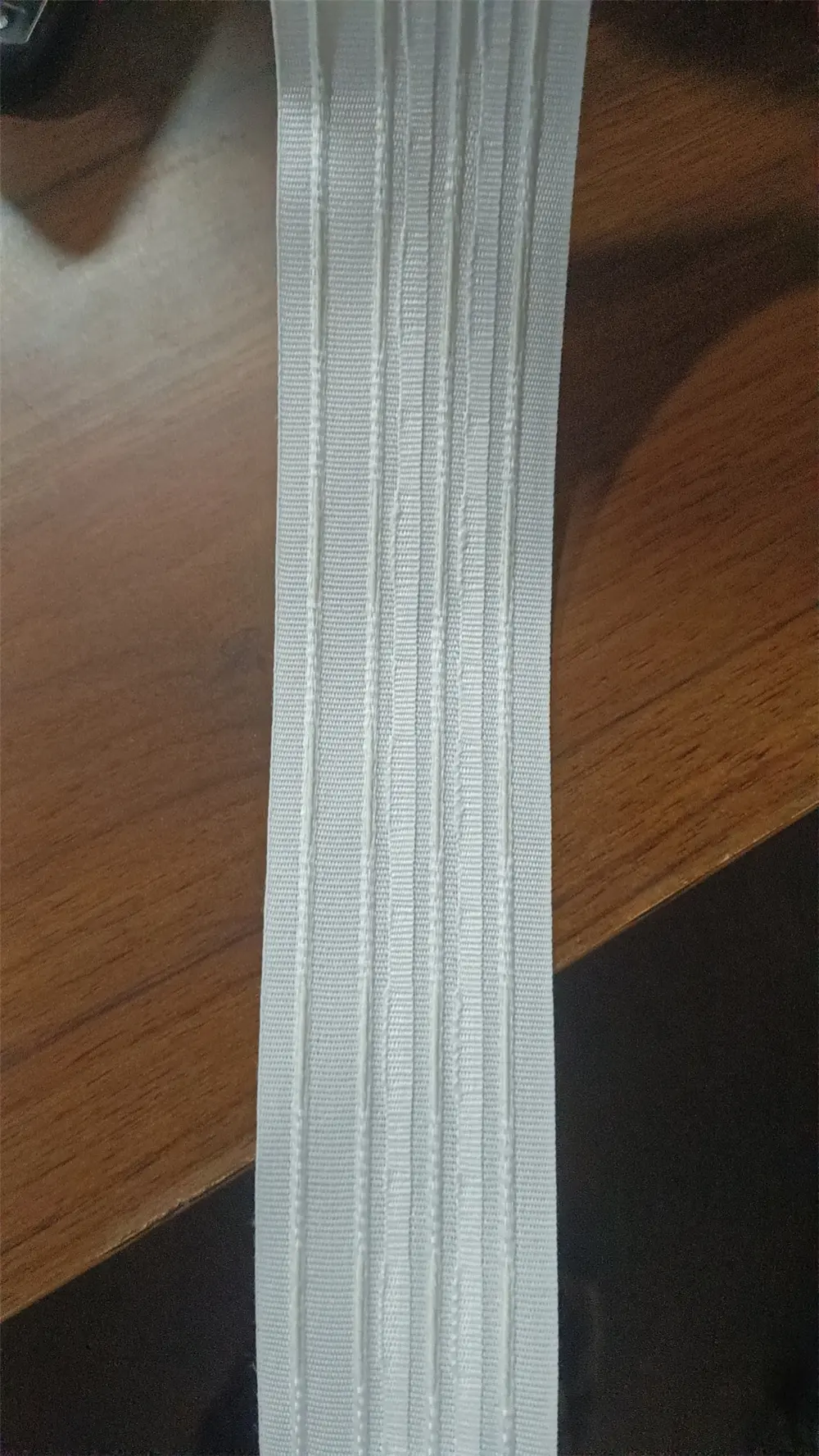 5.5cm Russian curtain tape white good quality curtain belt factory sale 100% polyester pencil pleats for home decoration