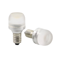 Ampoule LED E10 G18 BA9S 12V 24V 48V Frosted Concave à large plage de tension pour panneau de signalisation industrielle