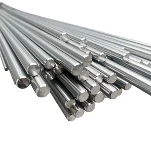 Baoji Titanium Gr2 GR5 polido ASTM B348 haste de titânio 3mm 4mm 5mm reta