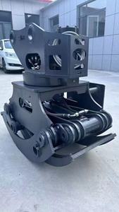 Garra Hidráulica Rotativa para Escavadeira com Certificação CE, Preço de Fábrica OEM, para Rocha, Pedra, Madeira e Toras - Product Image 2