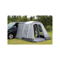 Auvent latéral gonflable de luxe pour minivan, portable, en polyester 190T, >3000mm, imperméable, résistant aux UV, double couche, à montage rapide