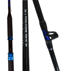 <span class=keywords><strong>6</strong></span> <span class=keywords><strong>pieds</strong></span> 1 pièce et 2 pièces <span class=keywords><strong>canne</strong></span> à pêche conventionnelle en mer avec des composants de haute qualité - Product Image 1