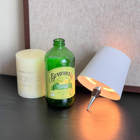 Lampe de table LED moderne portable pour restaurant et bar, contrôle tactile sans fil avec fonction rechargeable pour la décoration intérieure