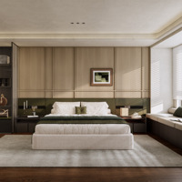 Panneaux muraux en MDF sur mesure pour toute la maison, design moderne, marque GOONUO pour projets de villas et d'appartements, dessin personnalisé en usine