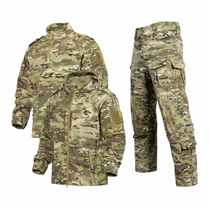 Uniforme táctico Multicam Camo SF40 de nueva moda para hombre, camisa y pantalones transpirables para todas las estaciones, conjunto para actividades al aire libre, venta al por mayor. - Product Image 4