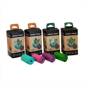Custom Eco Friendly Biodegradable <b>Compostable</b> Poo Waste <b>Bags</b> Degradable Poop <b>Bag</b> Dogs Outdoor Pick up Pet Dogs Poop <b>Bags</b> - Product Image 5