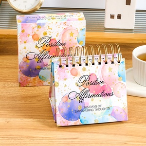 2025 calendario Desktop di ispirazione inglese transfrontaliera creativo che incoraggia le <span class=keywords><strong>donne</strong></span> a 365 giorni di ornamento perpetuo con l'uso dell'orologio - Product Image 5