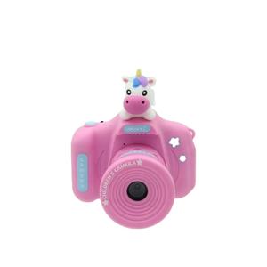 הטוב ביותר צעצוע מיני חד קרן ארוך ילדים מצלמה דיגיטלית ורוד דיגיטלי חג המולד עבור ילדים עם 32 כרטיס tf - Product Image 3