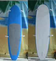 Vente en gros d'usine de planches à pagaie souples en EVA unisexe planche de surf debout en fibre de verre époxy pour les eaux de l'océan