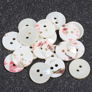 Tùy Chỉnh Kích Thước Sang Trọng 2-Hole Flatback Thân Thiện Với Môi Vòng Tự Nhiên Trocas Shell May Nút Cho May Sử Dụng - Product Image 2