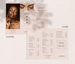 Precio de fábrica personalizado Impresión de folletos de tres pliegues para diseño de folletos de mensajería A5 Etiquetas colgantes digitales Folletos de impresora - Product Image 6