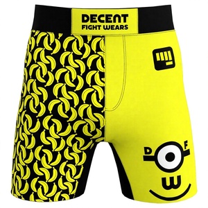Shorts MMA respirants en Spandex/Polyester de qualité supérieure, cordon de serrage élastique, impression par sublimation de logo personnalisé, unisexe adulte, taille basse - Product Image 5