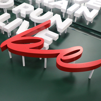 Lettres lumineuses en acrylique personnalisées YIJIAO, lettres lumineuses LED étanches pour l'extérieur, lettres lumineuses pour devanture de magasin, signalisation de magasin