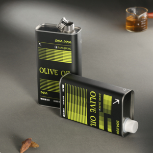 Lata Rectangular de acero inoxidable de muestra gratis de fábrica, capacidad de 500ml, aceite de té, bebida, jugo de soda, Vodka, embalaje de vino, latas de Metal - Product Image 6