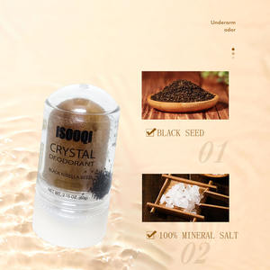 Magicare – bâtonnet <span class=keywords><strong>d</strong></span>'aluminium de graine de Nigella noir, anti-sudorifique, <span class=keywords><strong>pierre</strong></span> sous les <span class=keywords><strong>aisselles</strong></span>, <span class=keywords><strong>d</strong></span>éodorant unisexe 100% naturel, 60G, 10 pièces/lot - Product Image 2