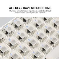 Teclados de Aluminio con Certificación RoHS, Teclas PBT y Construcción Metálica, Teclados USB Premium para Uso Profesional