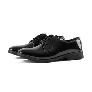 Chaussures habillées pour hommes à bout rond en cuir verni de haute qualité - Product Image 5