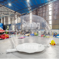 Meilleur prix Transparent clair 10ft ou 13ft bulle rebond maison gonflable bulle ballons tente pour une utilisation dans l'arrière-cour