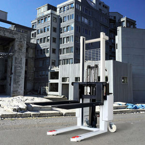 Carretillas elevadoras eléctricas de doble uso en forma de C de 2 toneladas con elevador hidráulico de 1,6/2/2 m de altura y apilador de tanque de combustible para almacenamiento y mudanza - Product Image 3