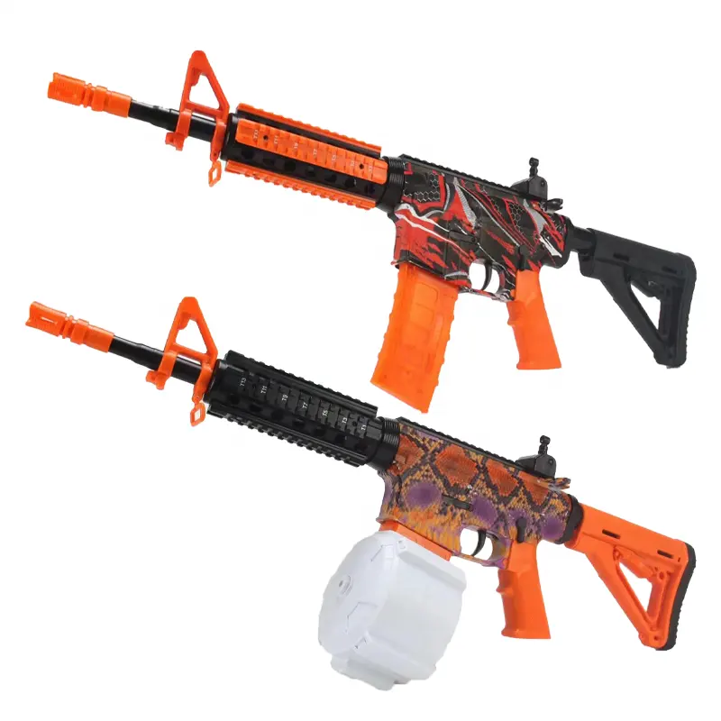 Электрический гелевый бластер M416/M4A1, игрушечный пистолет для детей с гелевым шариком, уличный водяной Электрический гелевый пистолет, игрушка