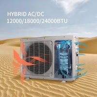 Climatiseurs Deye Hybrid Solar 12000BTU 18000BTU 24000BTU Installation facile Split Portable ACDC Efficacité énergétique