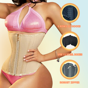 Shapers Waist Trainer pour femmes, gaine amincissante pour le corps, contrôle du ventre, gaine de sport, corset de sport, post-partum - Product Image 3