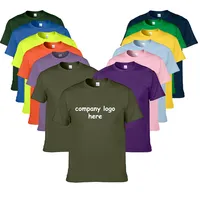 76000 einfarbige leere schlichte O-Neck T-Shirts dtg benutzer definierte T-Shirt