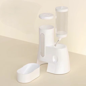 Comedero Rectangular Automático Anti-Vuelco Ecológico <span class=keywords><strong>de</strong></span> PP para Hámsteres Enanos y Animales Pequeños Sirios, Marca NCI PET - Product Image 5