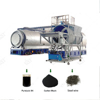 Máquina de Pirólisis para Neumáticos Usados, Refinería de Aceite, Pirólisis de Plástico y Aceite Usado, Planta de Reciclaje en Venta