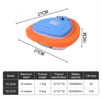 TUXING OEM Z500 5 heures 52 litres/min Plongée 10M Sans réservoir 70000 mAh Équipement de plongée sous-marine Snorkeling Hookah Scuba Diving