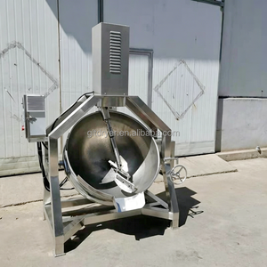 Cuocitore Industriale Marmita, Macchina per Cucinare con Miscelatore, Pentola Miscelatrice per Delizie Turche - Product Image 6