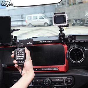 Soporte de Teléfono para Consola Central, Modificación de Riel para <span class=keywords><strong>Jeep</strong></span> Wrangler JL JT, Accesorio de Tuning Interior, Pieza de Mejora para Auto Joryee - Product Image 1