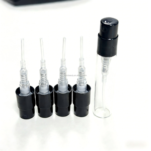 도매용 내구성 있는 1ml 2ml 3ml 5ml 10ml 미니 향수 유리 스프레이 테스터 병 (핫 스탬핑 및 리드 디퓨저 포함) - Product Image 1