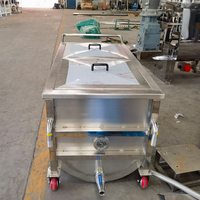 Oliegeleiding Verwarming Plakband Mengen Machine Pasta Mengen En Roosteren Machine Industriële Horizontale Lintmixer