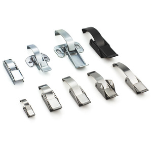 Thermal Insulation Equipment 304 Stainless Steel Long Hook Buckle Elastic Vibration Damping <b>Lock</b> Universal Metal Box Buckle - Product Image 2