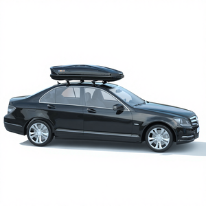 Porte-bagages <span class=keywords><strong>de</strong></span> <span class=keywords><strong>toit</strong></span> <span class=keywords><strong>de</strong></span> voiture en plastique ABS+ASA 650L/550L à double ouverture latérale <span class=keywords><strong>Tiguan</strong></span> Kuga Edge X-Trail Highlander SUV tout-terrain universel pour les voyages - Product Image 3