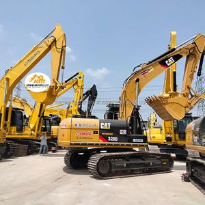 รถขุดตีนตะขาบมือสองคุณภาพสูง ปี 2020 รุ่น 320D จากโรงงาน ขาย 20 ตัน ใช้งาน 0-2000 ชั่วโมง เครื่องยนต์ ปั๊ม เกียร์ ลูกปืน ดูซาน - Product Image 1