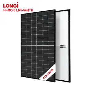 Longi-paneles solares para PV, marco negro, 400W, 405W, 410W, 415W, 420W, HI-MO5, 166mm, monocristalino, con buen coste