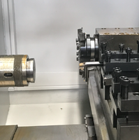 Chinese Horizontale Platte Bed CNC Metaaldraaibank H32 CNC Draaibank Mini CNC Draaibank