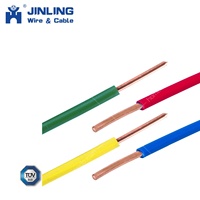 Großhandel für elektrische Kupferkabel PVC-Isolierung 1, 5 mm2 2, 5 mm2 4 mm2 6 mm2 Massivkern-Fest draht