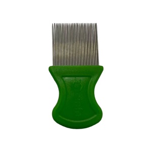 Peine para Eliminar Piojos, Liendres, Garrapatas y Pulgas, con Mango <span class=keywords><strong>de</strong></span> Plástico y Púas <span class=keywords><strong>de</strong></span> Acero Inoxidable, para Niños y Niñas en Edad Escolar - Product Image 1